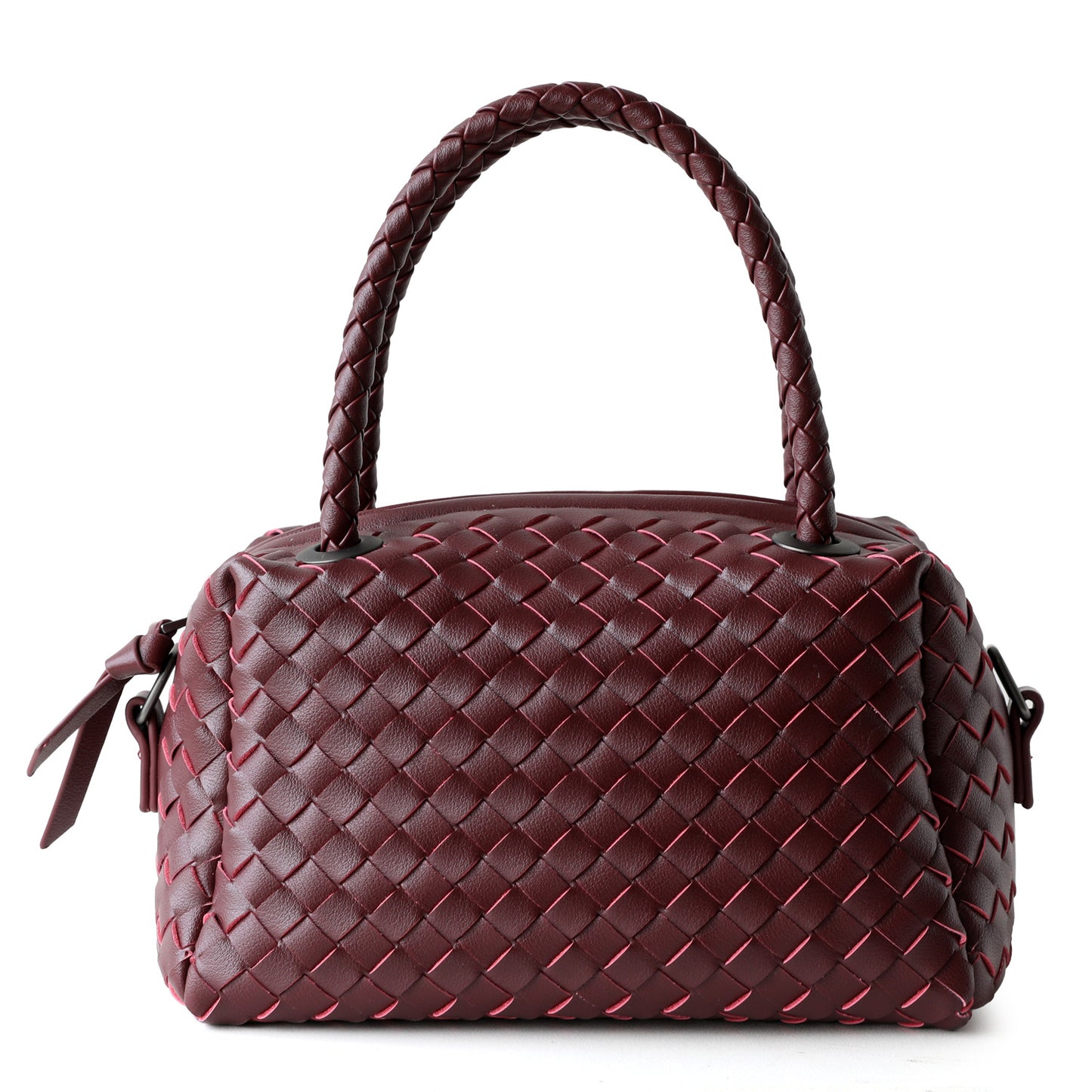 Women's Genuine Leather Boston Pillow Portable Handbags