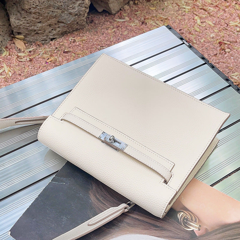 Women's Genuine Leather Kelly Dancing Fashion Strap Crossbody Bags