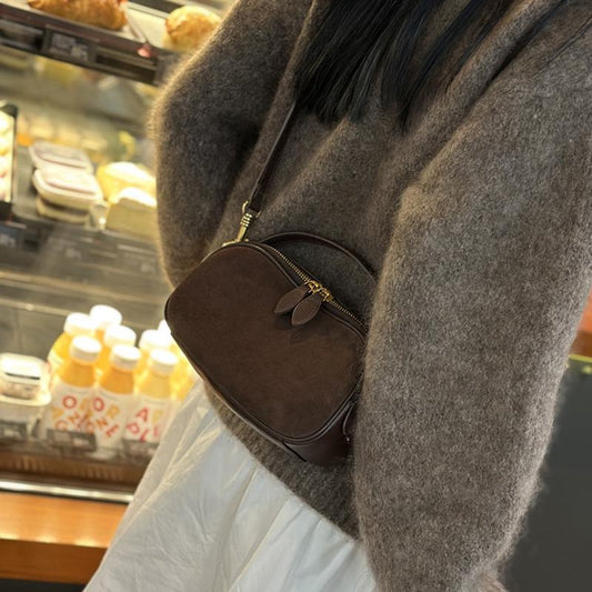 Unique Women's Fashion Frosted Suede Vintage Crossbody Bags