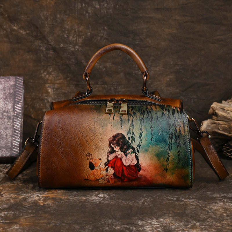 Women's Design Gradient Multifunctional Large Capacity Crossbody Bags