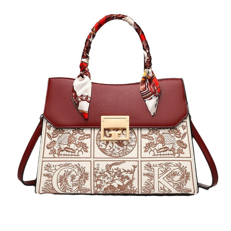 Gift To Give Mom Embroidered Wedding Handbags