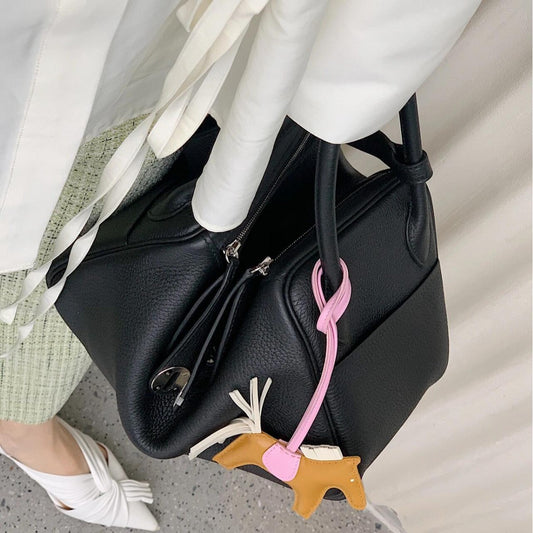 Women's First Layer Cowhide Lindy Large Capacity Bags