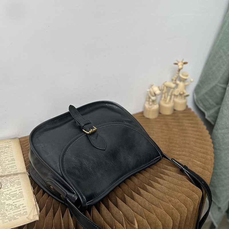 Women's British Vintage Saddle High-grade Design Western Crossbody Bags