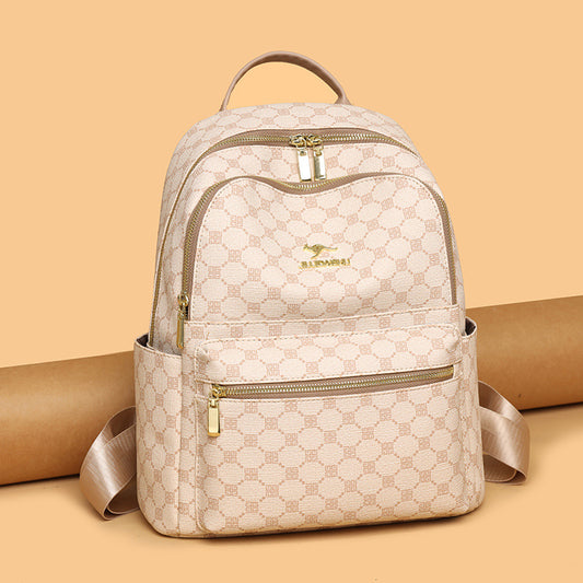 Women's Korean Printed Stylish Versatile Large Capacity Backpacks