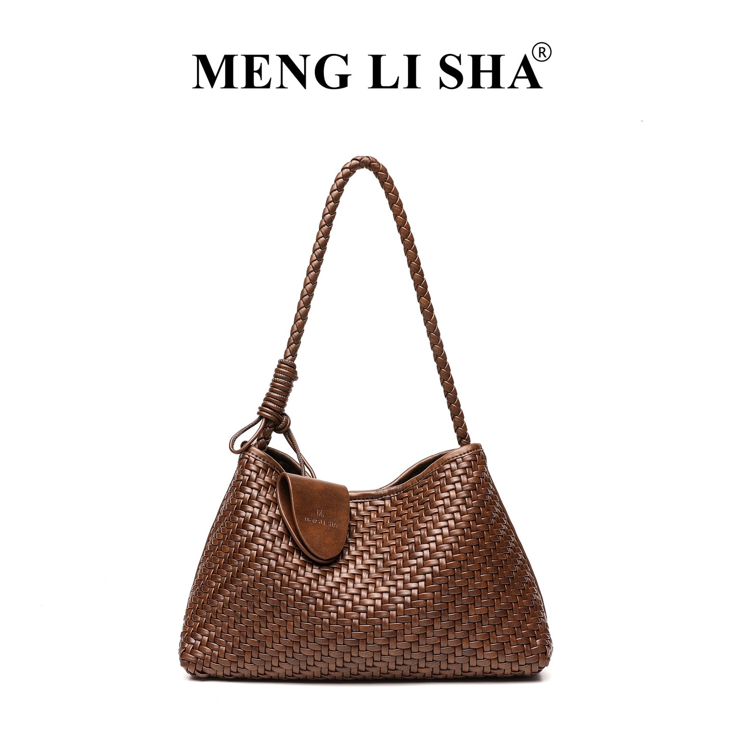 Retro High-grade Hand-woven Underarm Son Mother Fashionable Shoulder Bags