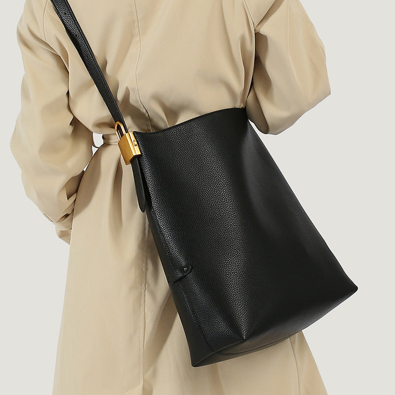 Casual Women's Totes Soft Leather Commuter Crossbody Bags