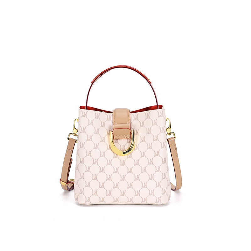 Women's Popular Fashion Simple Commute Texture Crossbody Bags