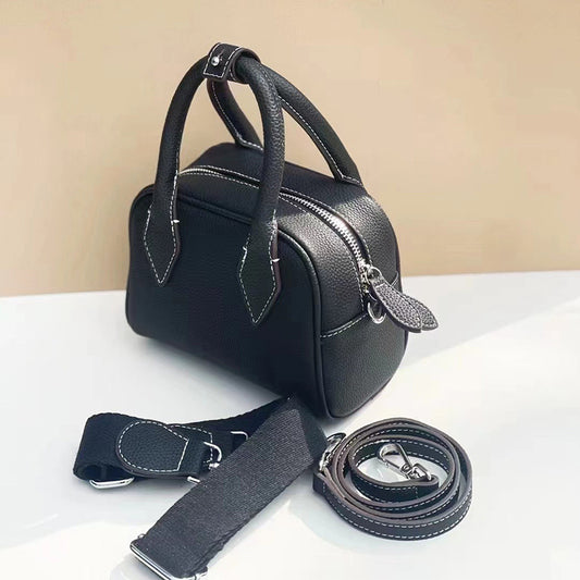 Women's Niche Boston First Layer Trendy Genuine Handbags