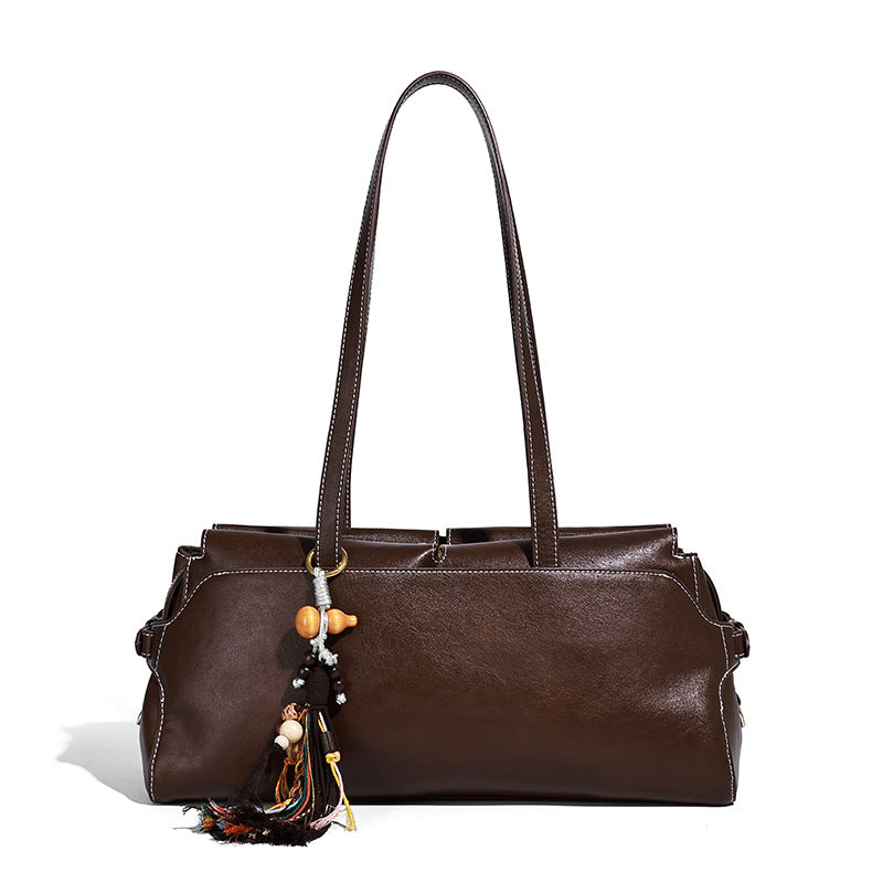 Women's Baguette Large Capacity Leisure Fashion Commuter Shoulder Bags