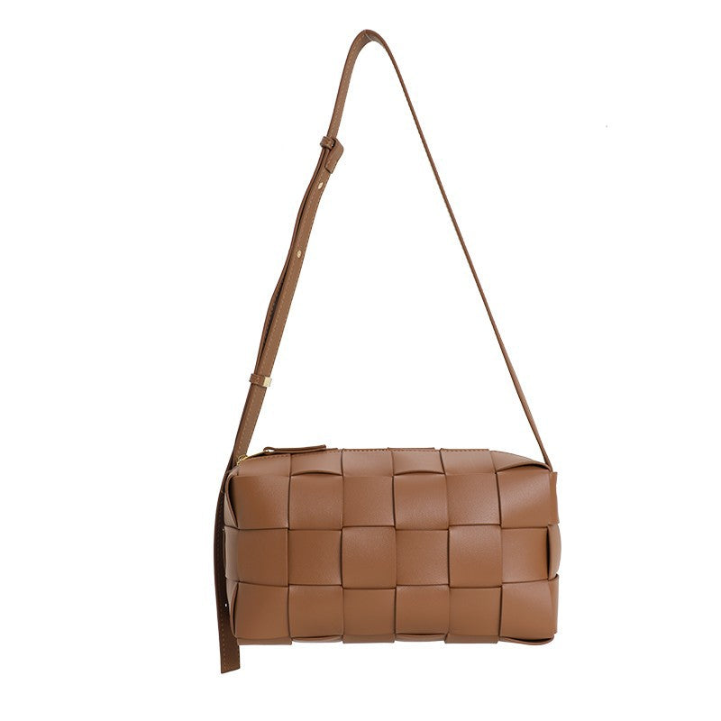 Women's Niche Leather Large Capacity Simple Stylish Shoulder Bags
