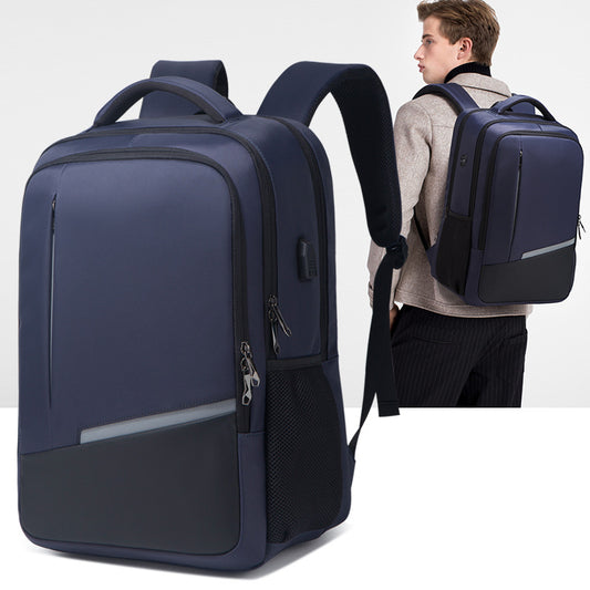 Men's Large Capacity Oxford Cloth Gift Commuter Backpacks