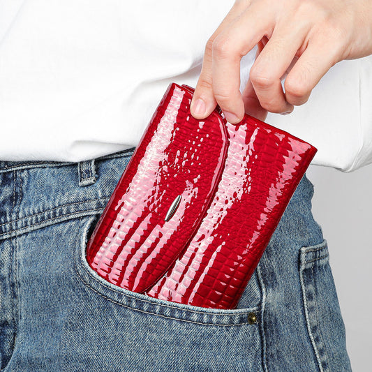 Women's High-grade Short Leather Stall Fashion Ladies Wallets