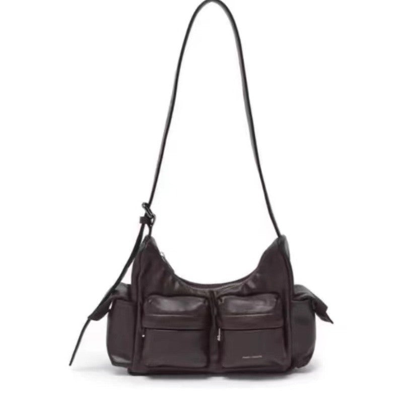 Charming Niche Saddle Song Yu Cui Crossbody Bags