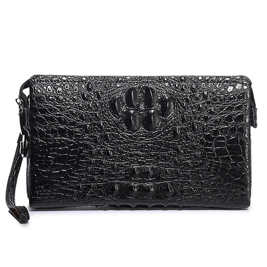 Men's Leather Large Capacity Soft Clutch Business Men's Handbags