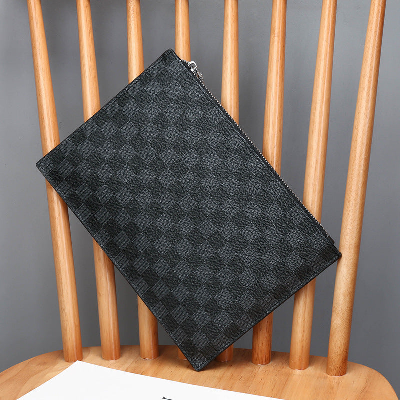Men's Clutch Wrist Carrying Envelope Mobile Long Phone Bags