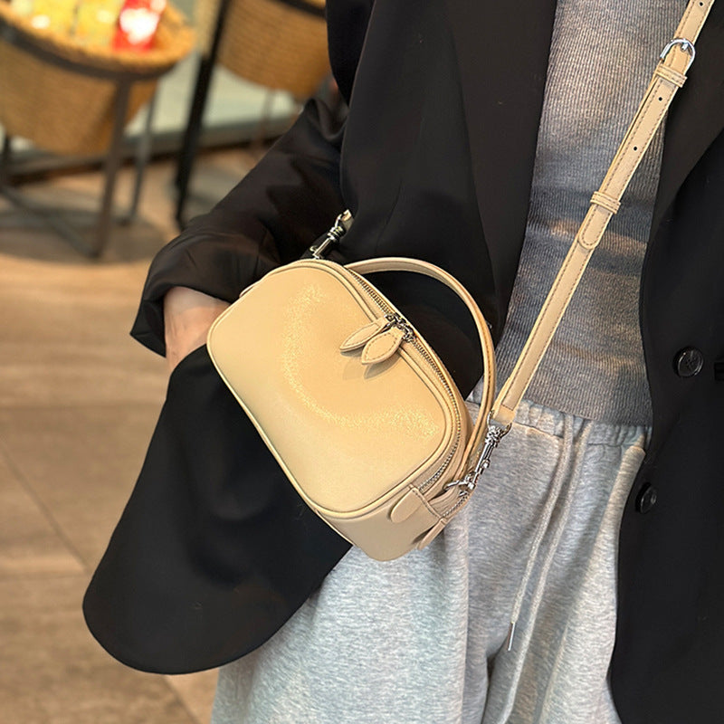 Women's Simple Fashion High-grade Genuine Leather Handbags