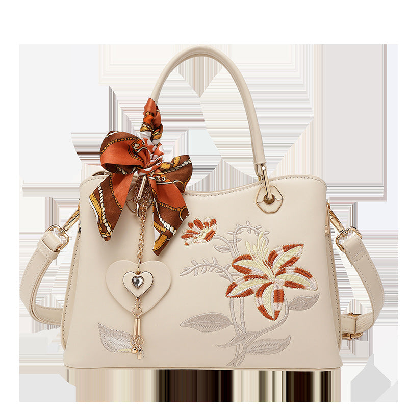 Women's Embroidered Mother-in-law For Elders Red Wedding Bags