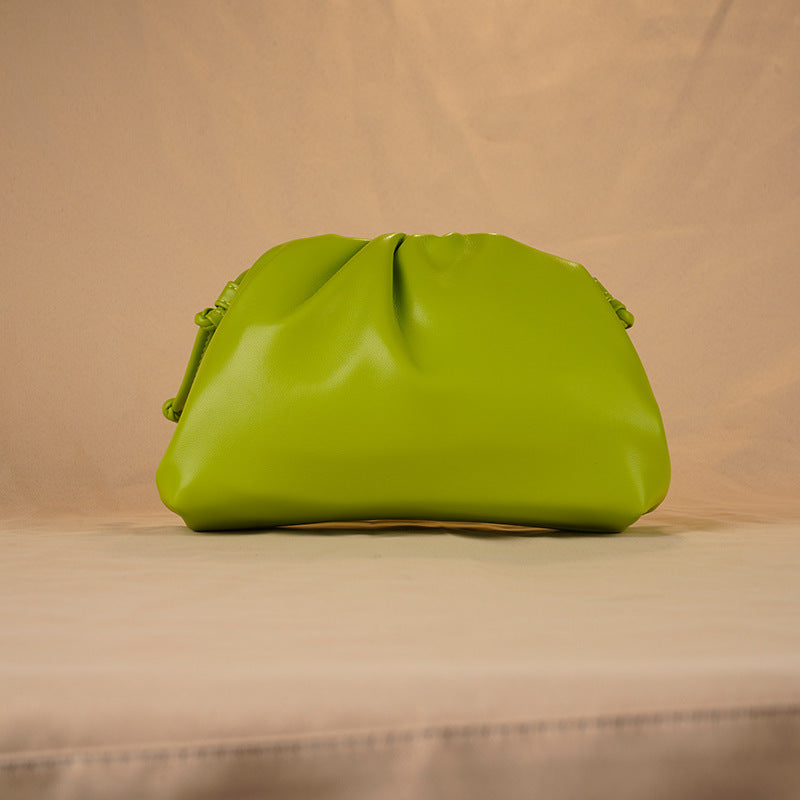 Female French Minority Dumpling Tide Genuine Bags