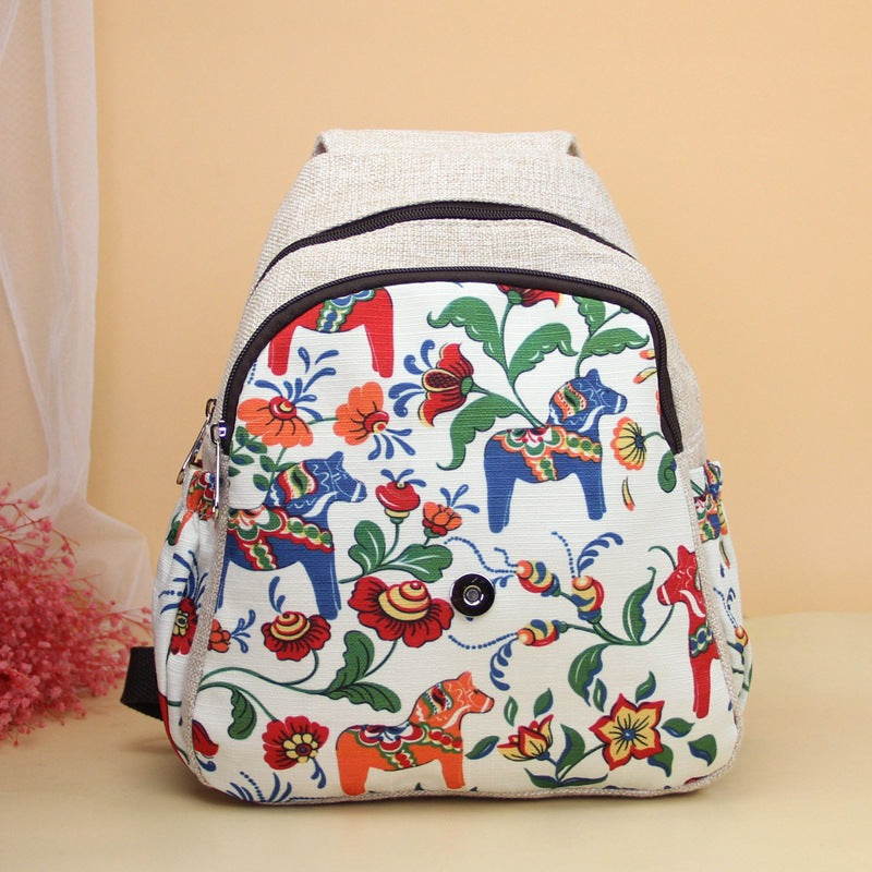 Style Cherry Three-dimensional Artistic Pastoral Fashion Backpacks