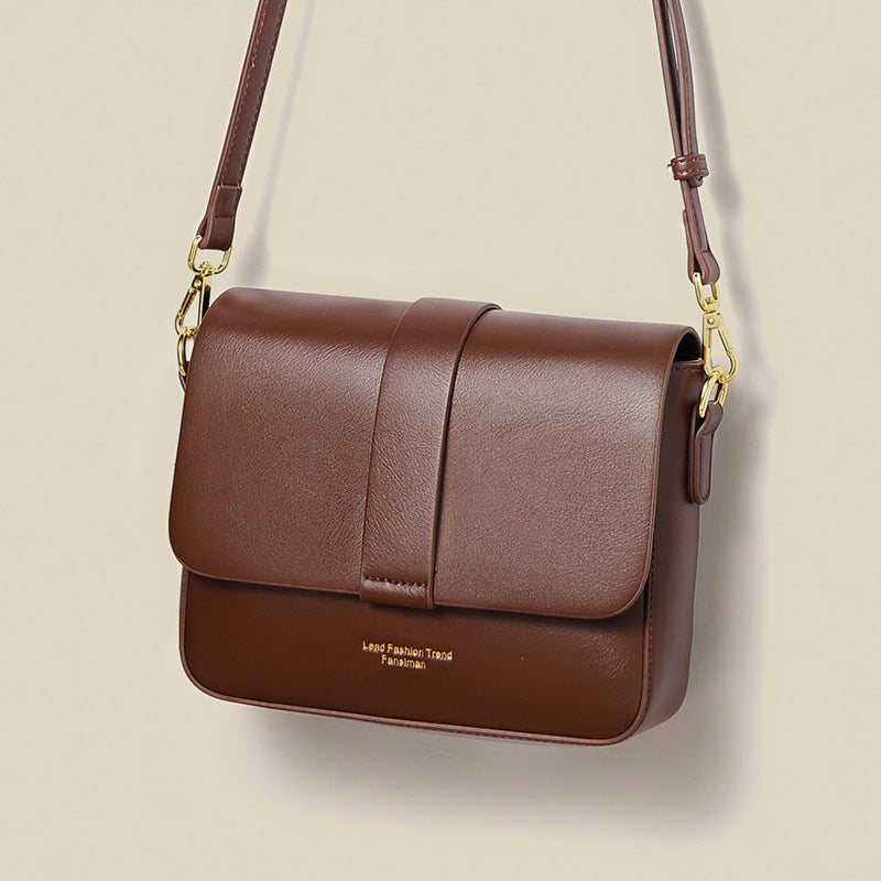 Popular Female Fashion Soft Leather Classy Crossbody Bags