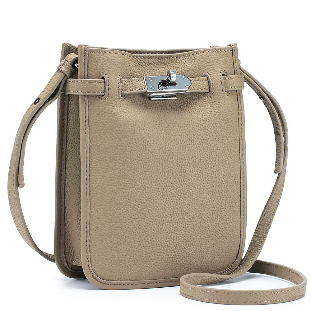 Women's Cowhide Versatile Large Capacity Simple Advanced Shoulder Bags
