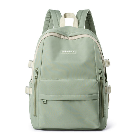 Female High Junior's College Korean Print Backpacks