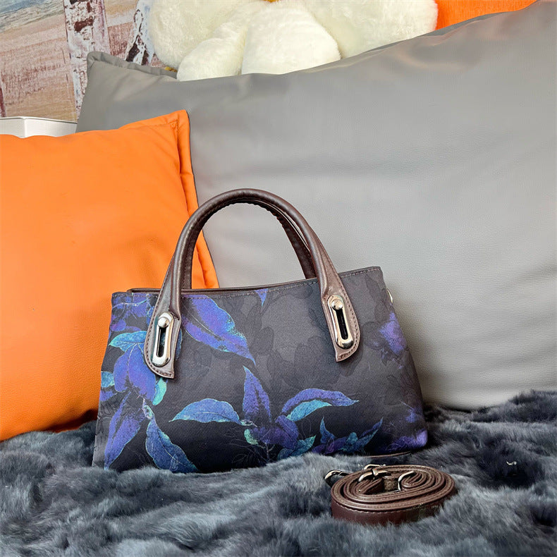 Women's Style Ink Painting Cheongsam Retro Fashion Handbags