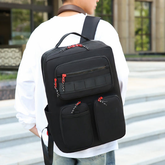 Men's Fashion Simple Large Capacity Trendy College Backpacks