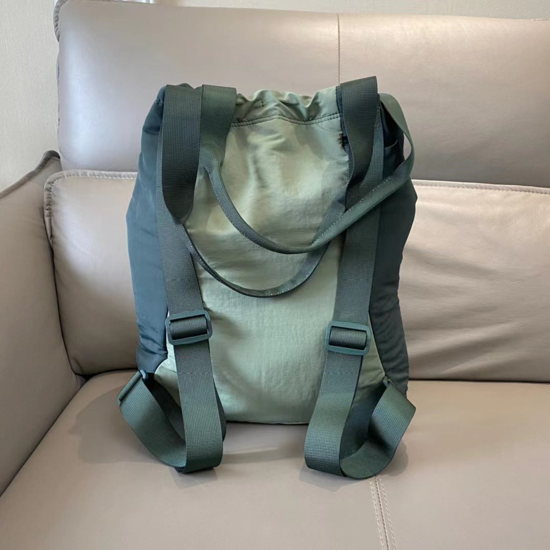 Trendy Drawstring Waterproof Yoga Commuter Portable Backpacks