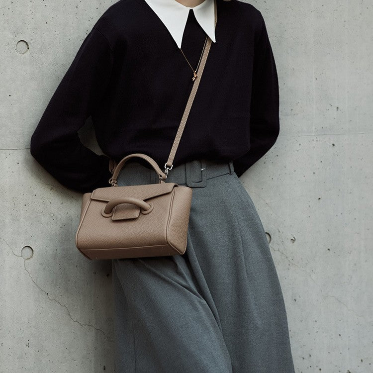 Women's Catfish Cowhide High-grade Design For Handbags