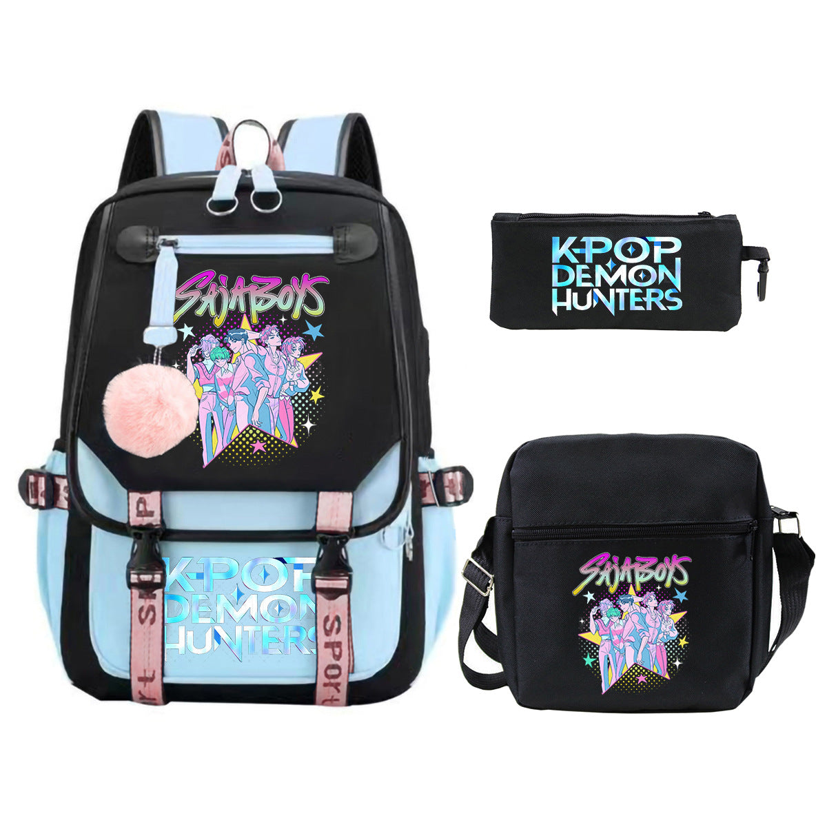 Comfortable Slouchy Anime Merchandise Printed Fashion Bags