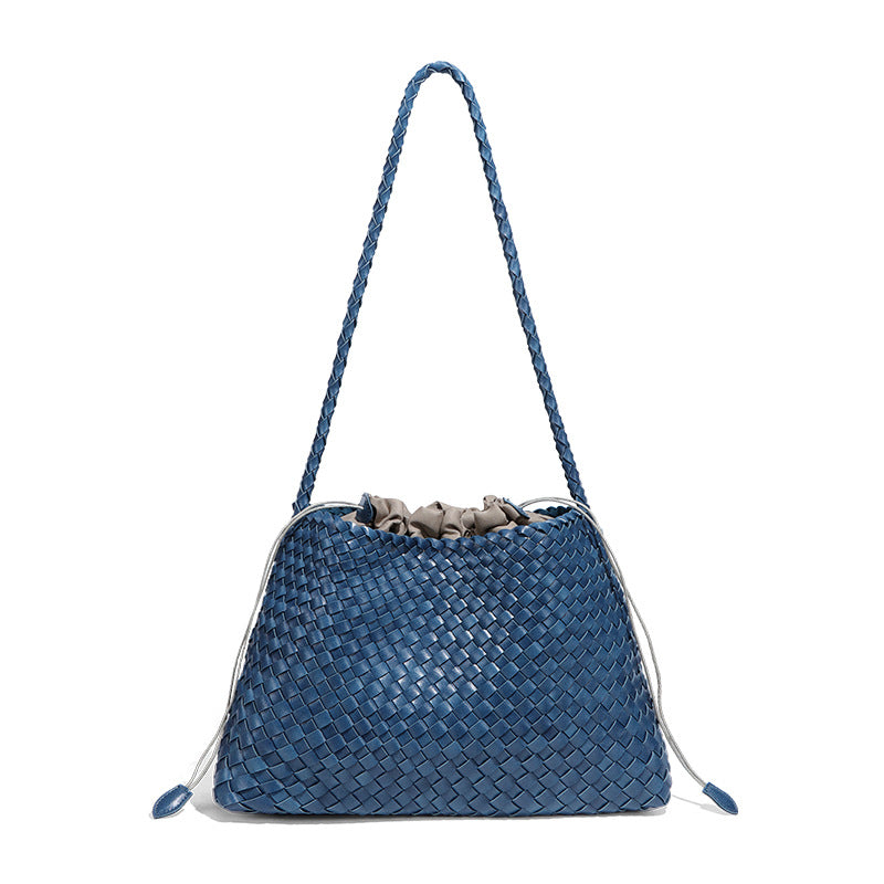 Women's High-grade Woven Large Capacity Composite Shoulder Bags