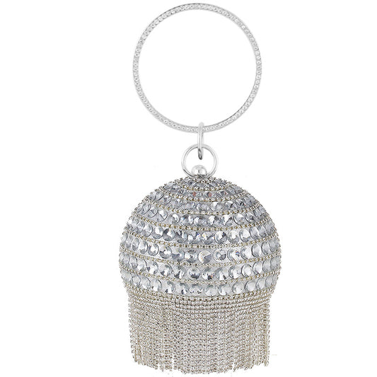 Women's Dinner Round Banquet Clutch Dress Evening Bags