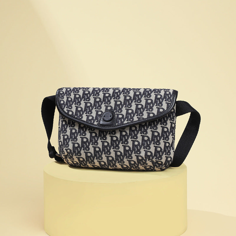 Stylish New Women's Fashion Canvas Underarm Crossbody Bags