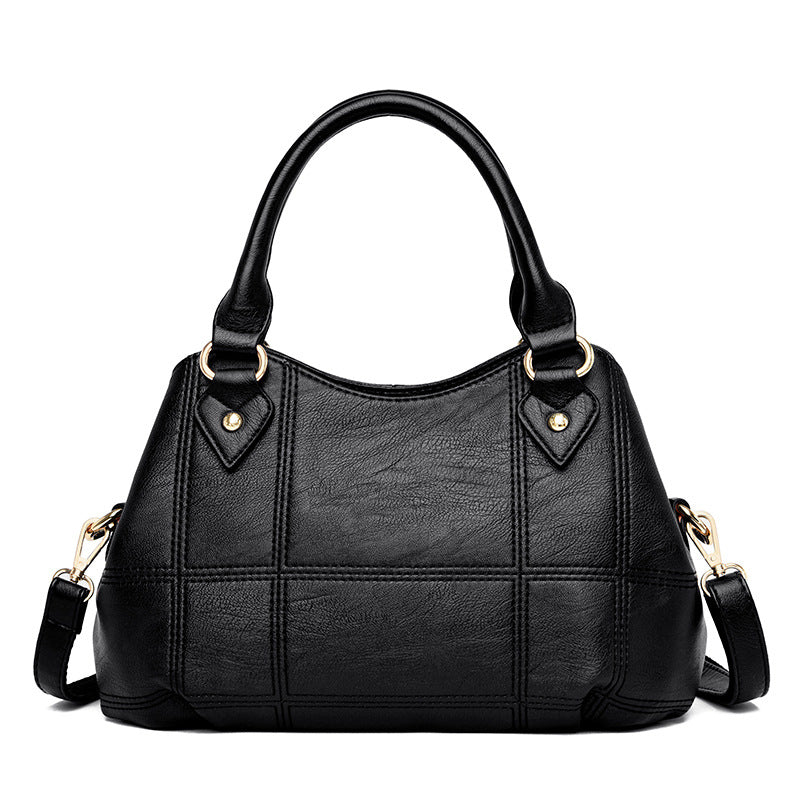 Women's Mother Texture Soft Large Capacity Big Handbags