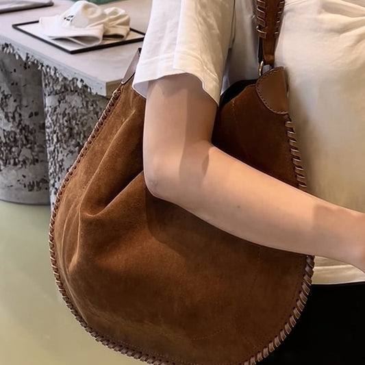 Women's Lazy Style Advanced Simple Frosted One Handbags