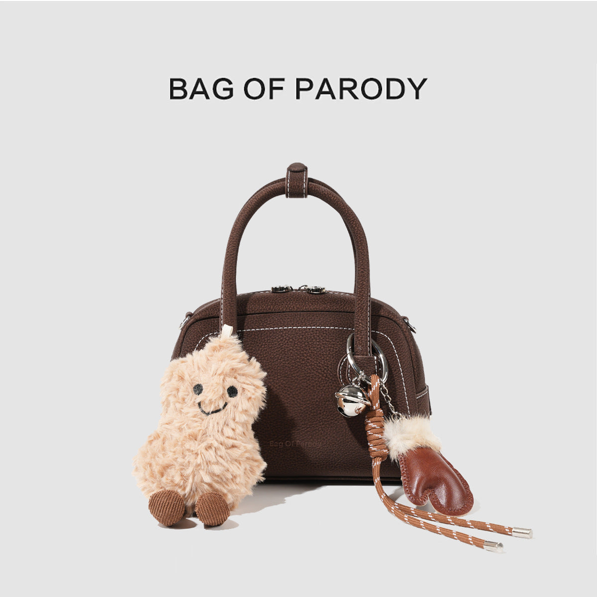 Casual Winter Litchi Pattern Genuine Leather Crossbody Bags