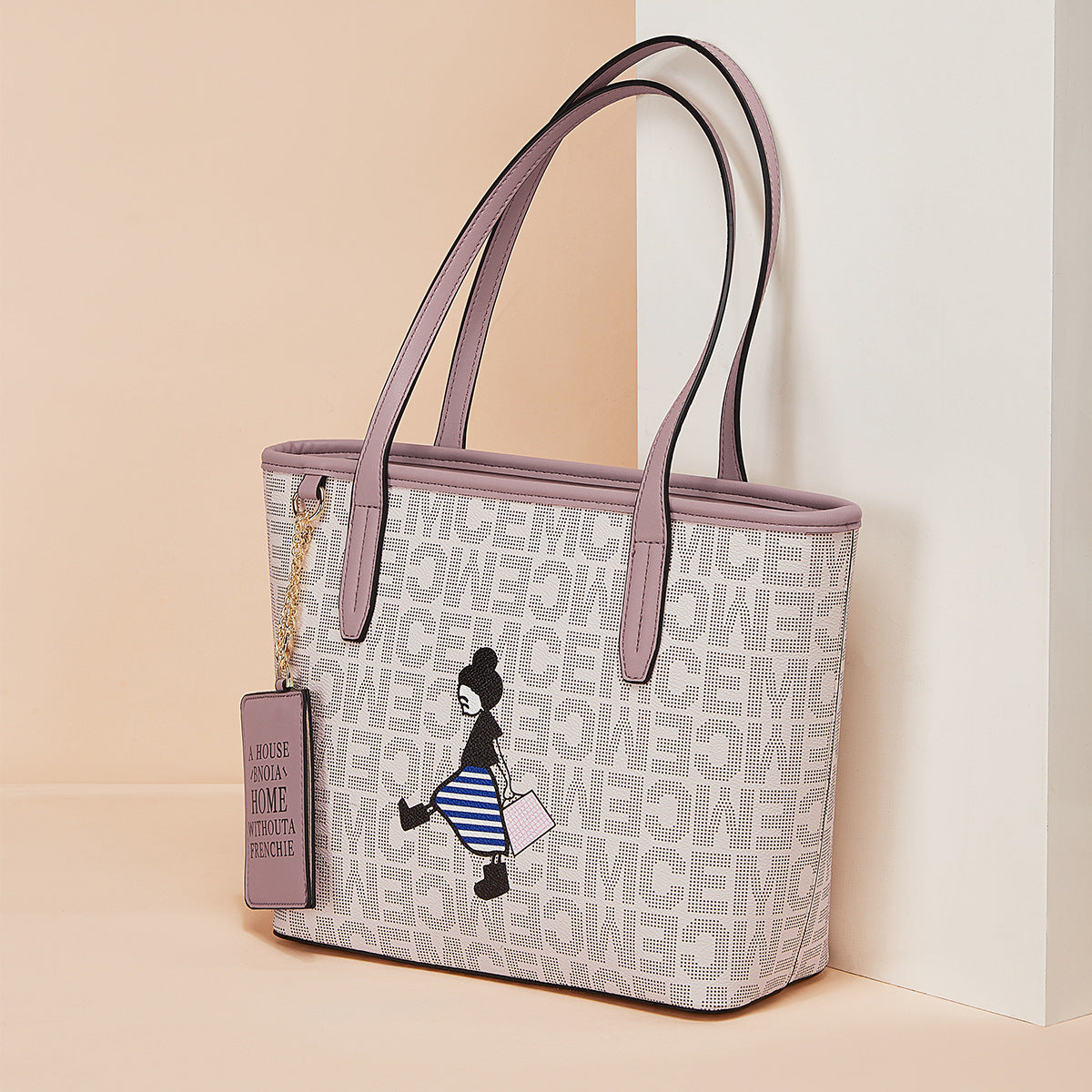 Women's Live Fashion Trendy Large Capacity Sweet Shoulder Bags