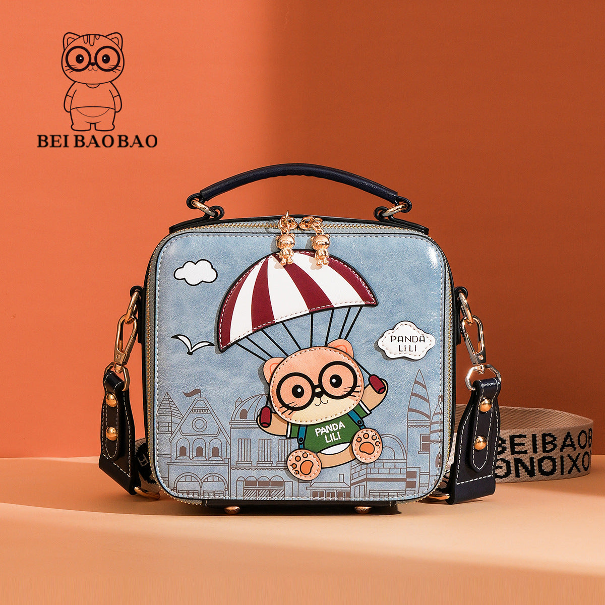 Attractive Women's Western Style Box Portable Crossbody Bags