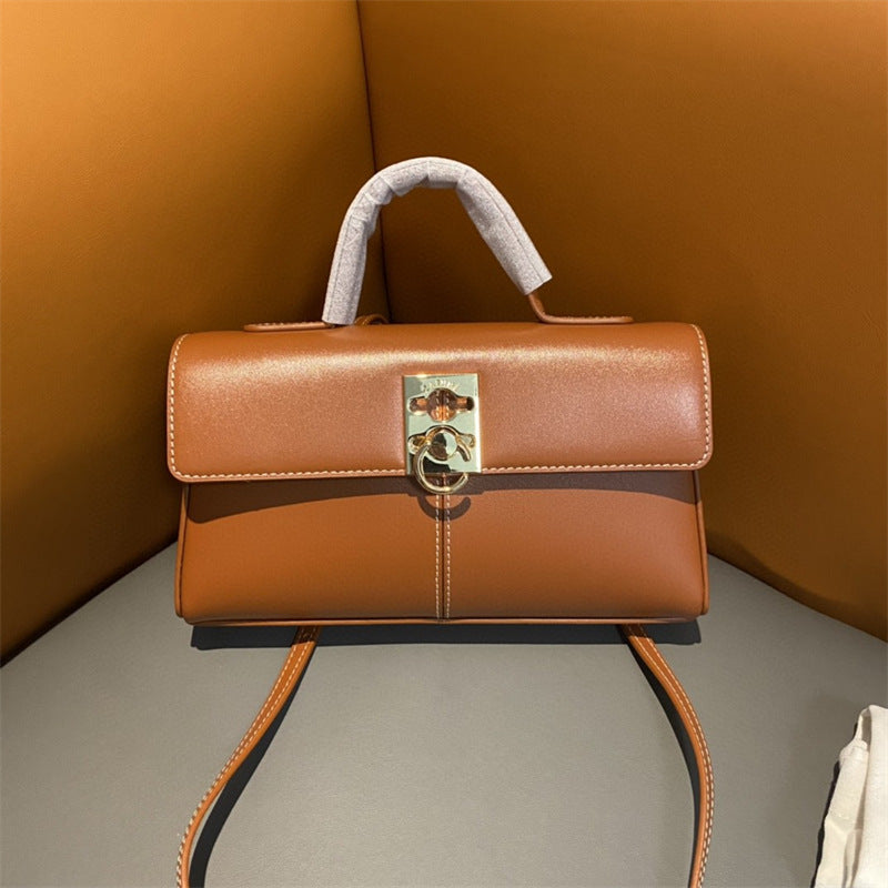 Niche Metal Vintage Cowhide Advanced Hand-held Buckle