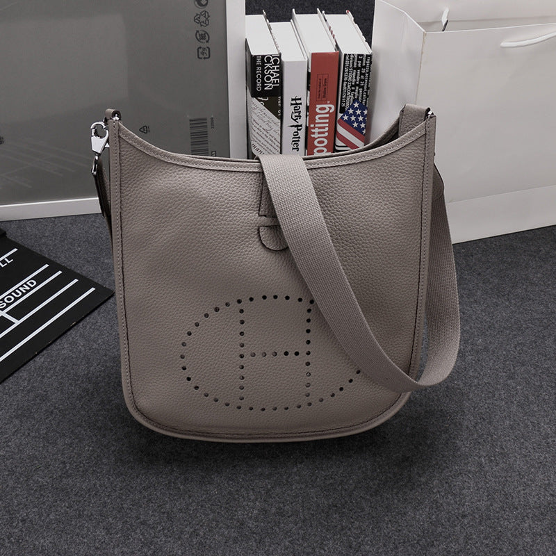 Women's Genuine Leather For Niche Cowhide Crossbody Bags