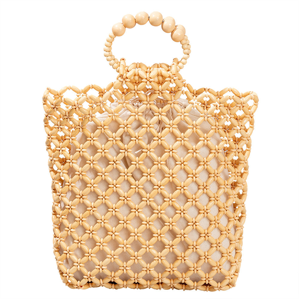 Women's Hand-woven Summer Niche Design Hollow Commuter Handbags