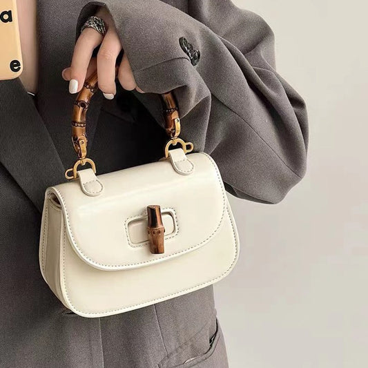 Women's High-grade Bamboo Joint Saddle Fashion Shoulder Bags