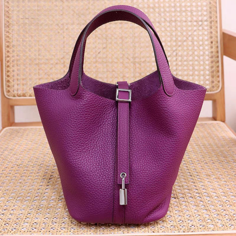 Women's Vegetable Basket High-grade Large Capacity Portable Buckle