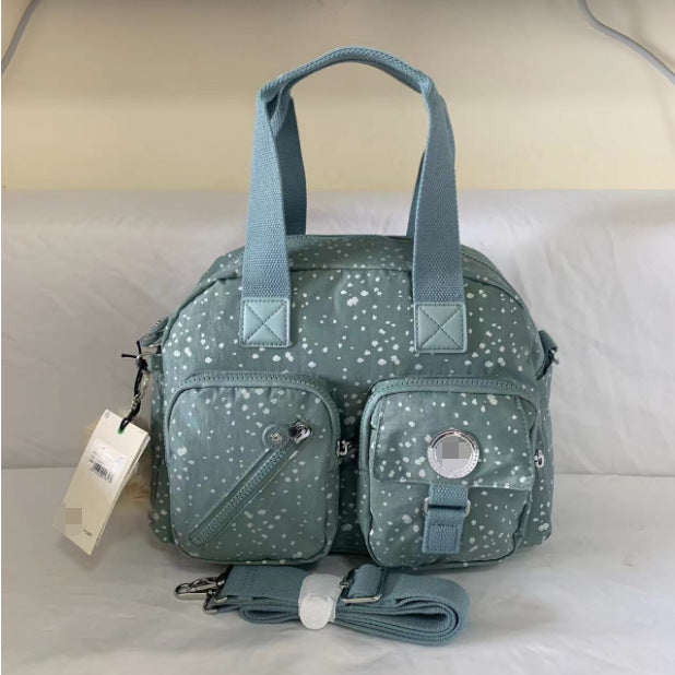 Women's Home Nylon Monkey Simple Double Pocket Handbags