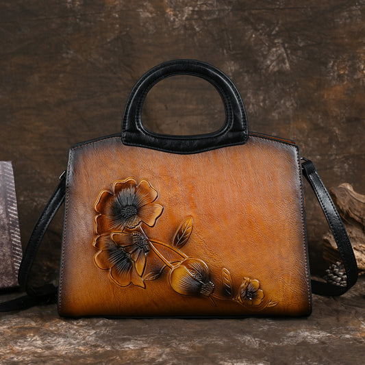 Women's Style Design To Give Mom Practical Portable Large Handbags