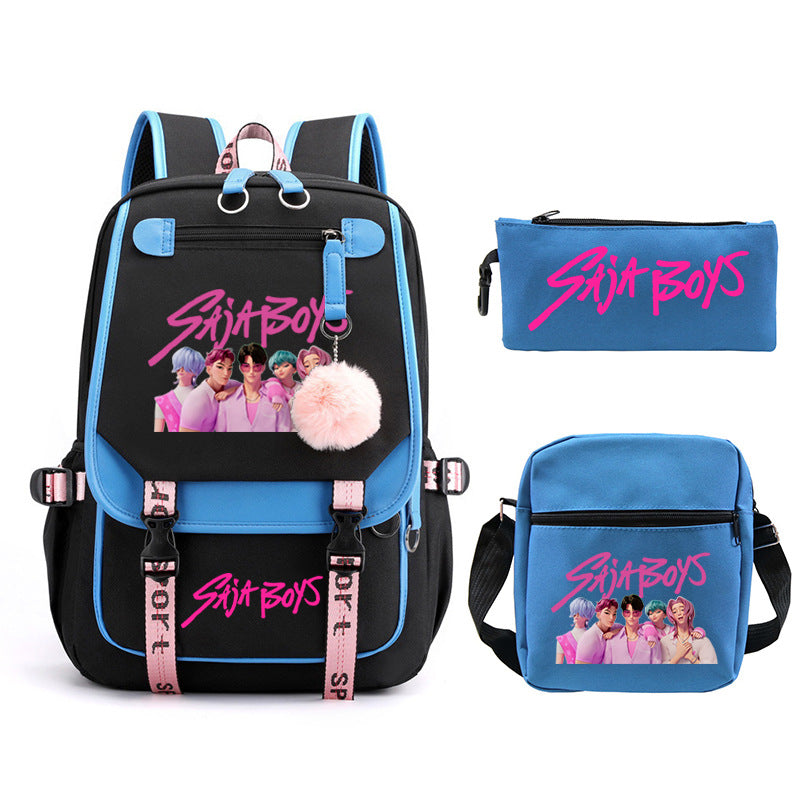 Elegant Children's Merchandise Printed Fashion Pencil Backpacks