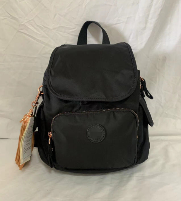 Women's Summer Nylon Canvas Monkey Urban Simple Backpacks