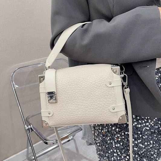 High-grade Summer Portable Soft Box Female Crossbody Bags