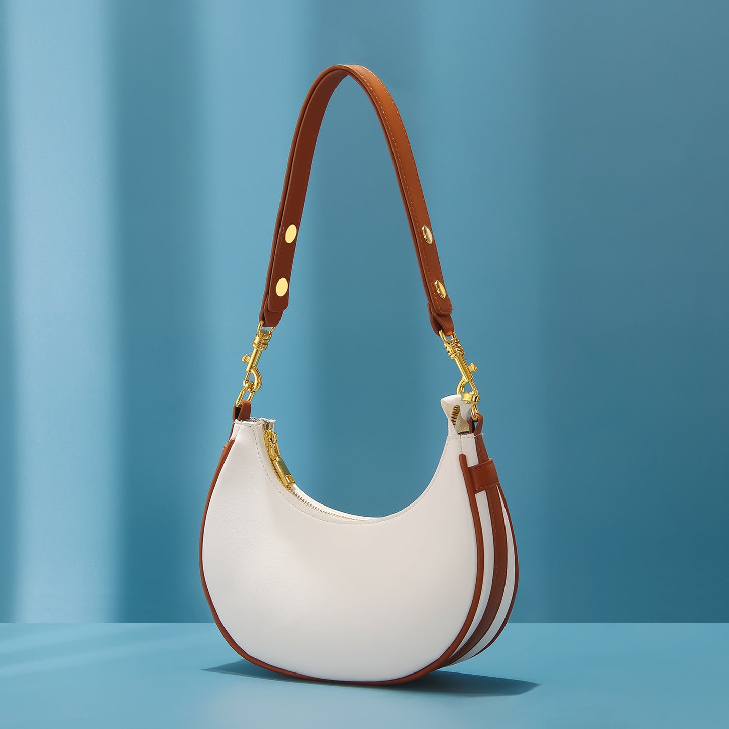 Women's Underarm Niche Retro Portable Selenodont Versatile Shoulder Bags